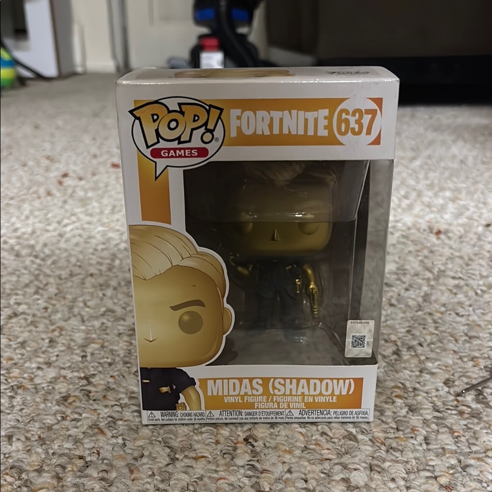Funko Fortnite Midas Shadow Figure - Gold and Black
